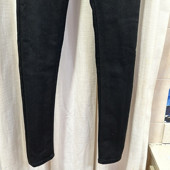 Women Rag & Bone Black High Rise Skinny Jeans Size 25 - Picture 3 of 8